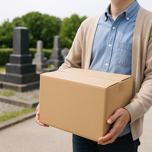 引越しで、お墓が遠い場所に…