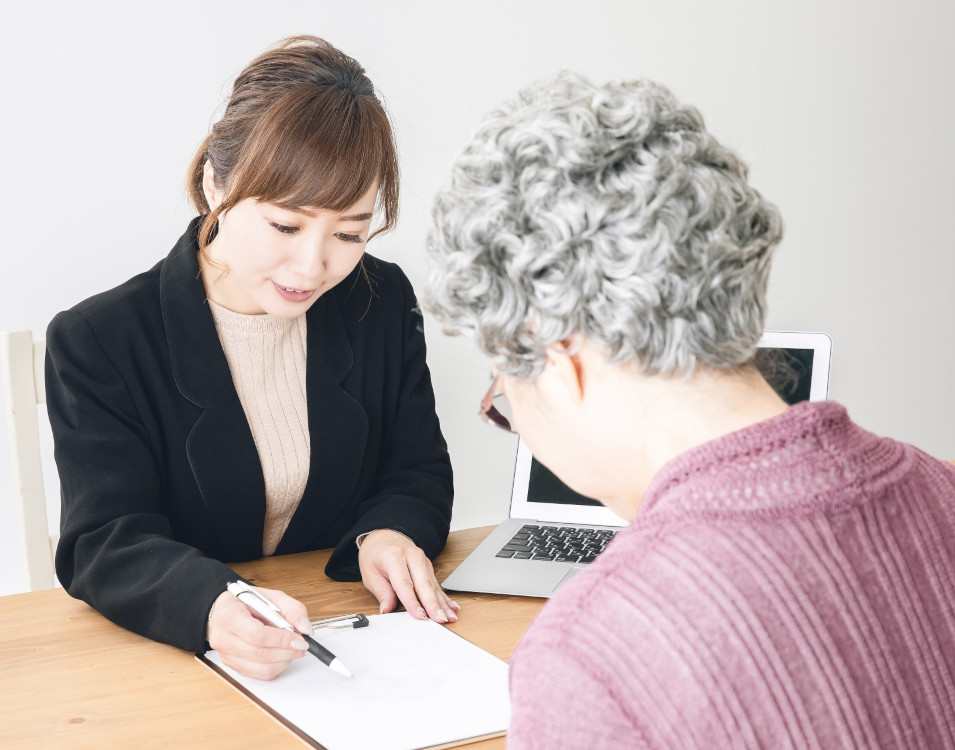 訪問相談の風景1