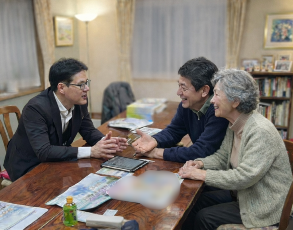 訪問相談の風景1