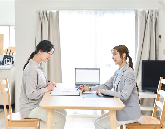 訪問相談の風景2