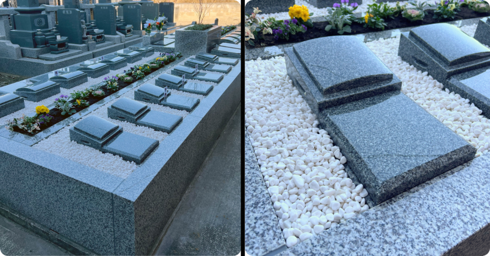 リーフログ行田樹木葬墓苑の風景