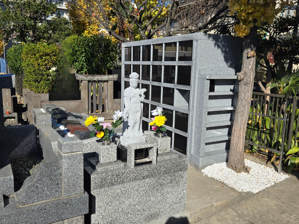 リーフログ船堀樹木葬墓苑の風景