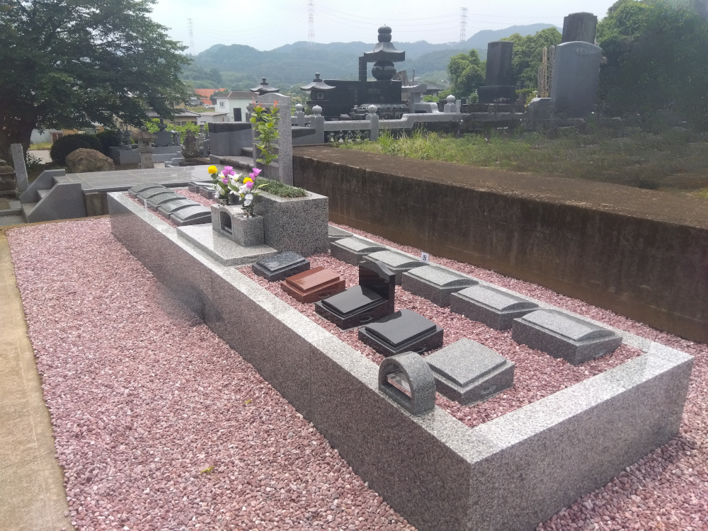 リーフログ本庄児玉樹木葬墓苑の風景