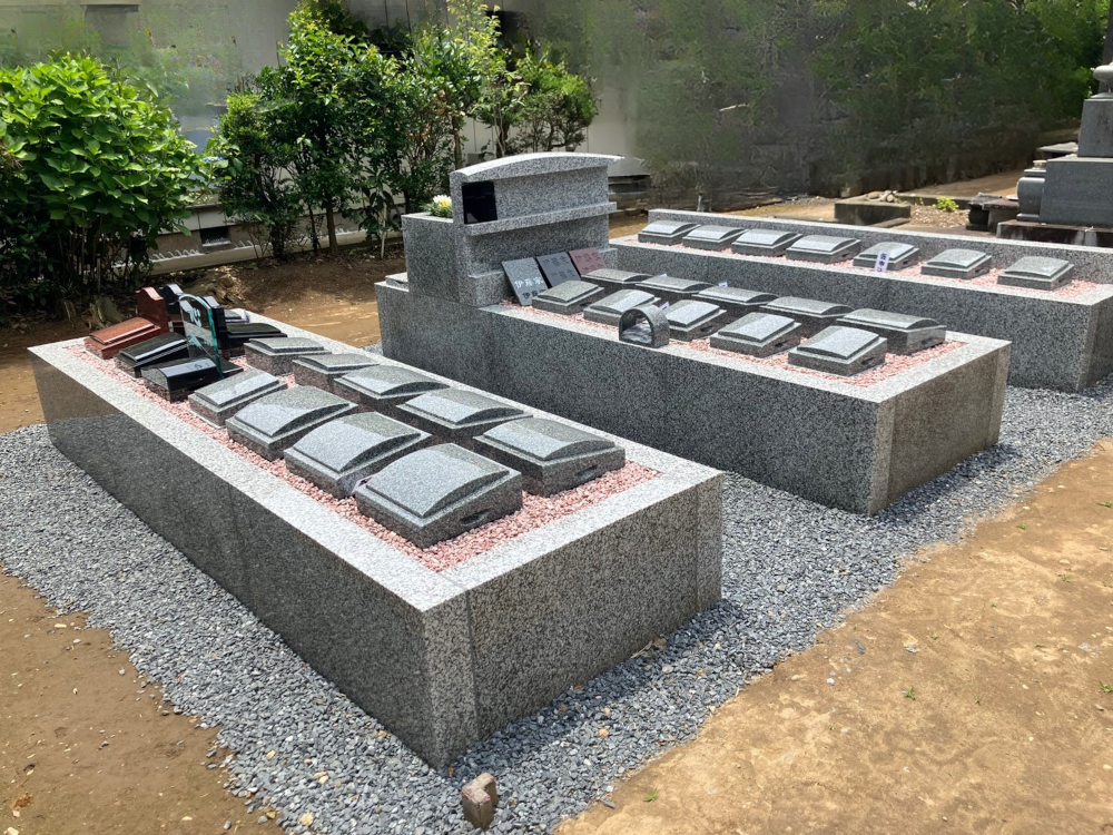 リーフログ下妻樹木葬墓苑の風景