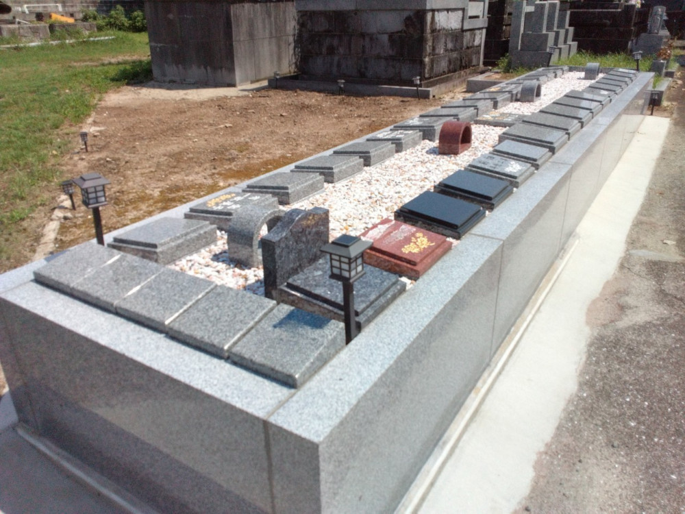 リーフログ玉名樹木葬墓苑の風景