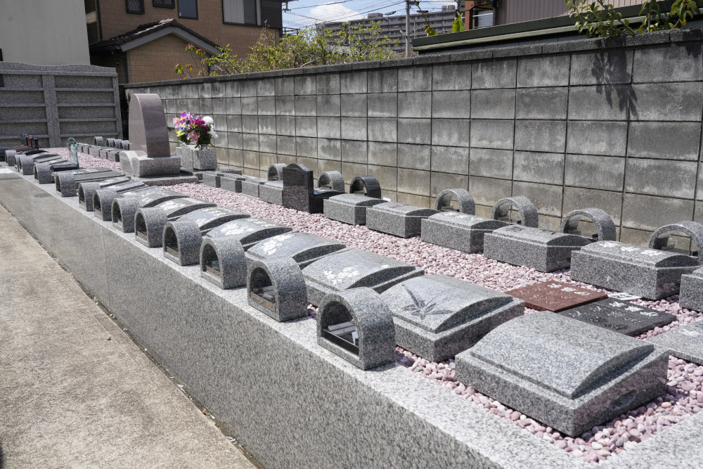 リーフログ戸田樹木葬墓苑の風景
