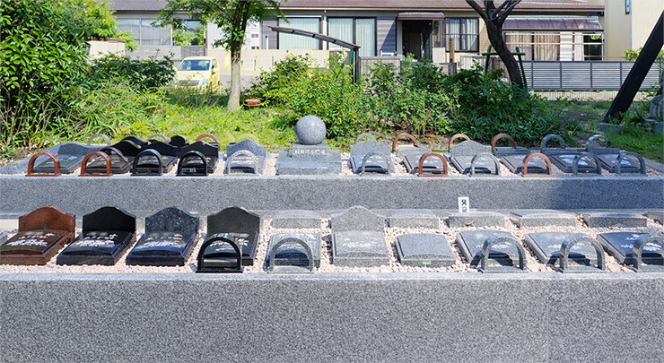 リーフログ稲沢船橋 樹木葬墓苑の風景