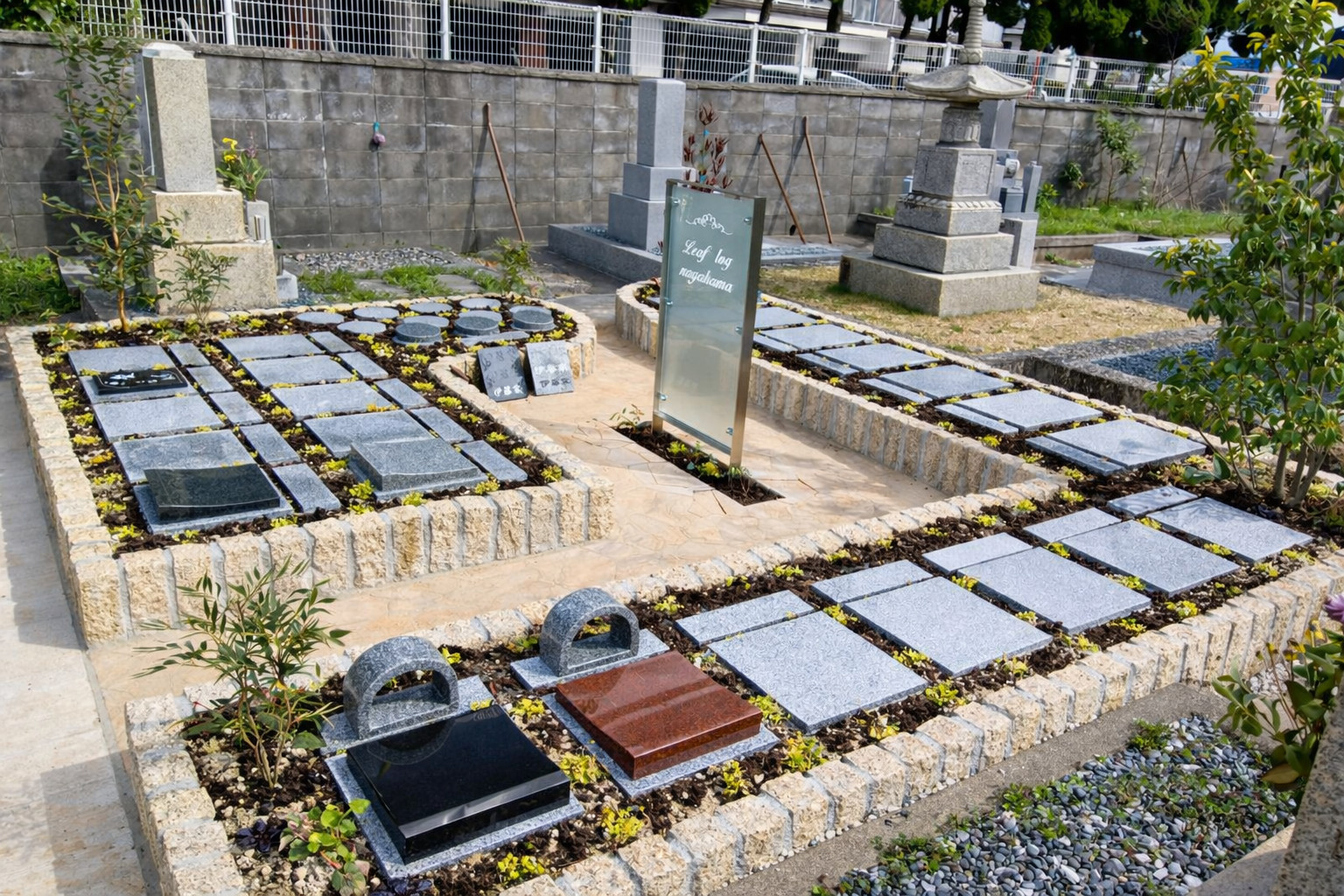 リーフログ長浜樹木葬墓苑の風景