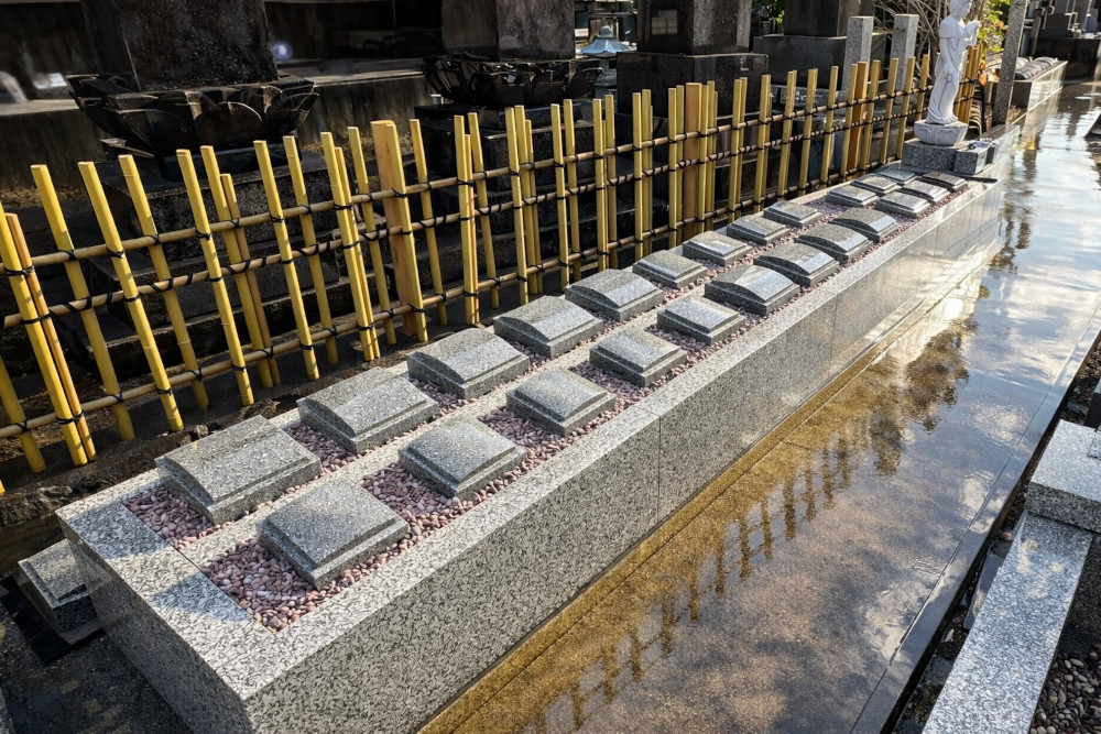 リーフログ戸田樹木葬墓苑の風景