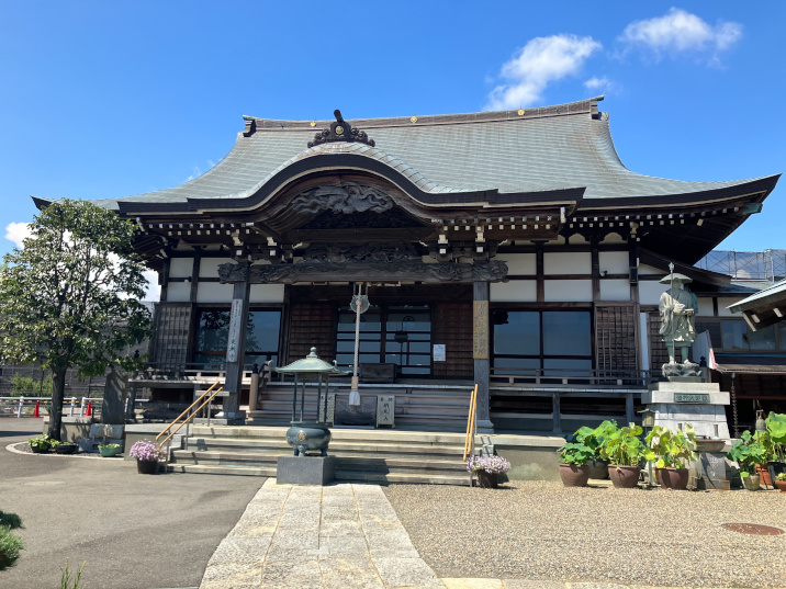 横浜都筑 東漸寺の外観